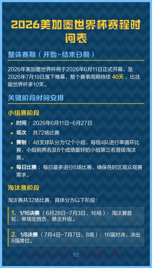 世界杯赛程是否免费 世界杯赛程是否免费